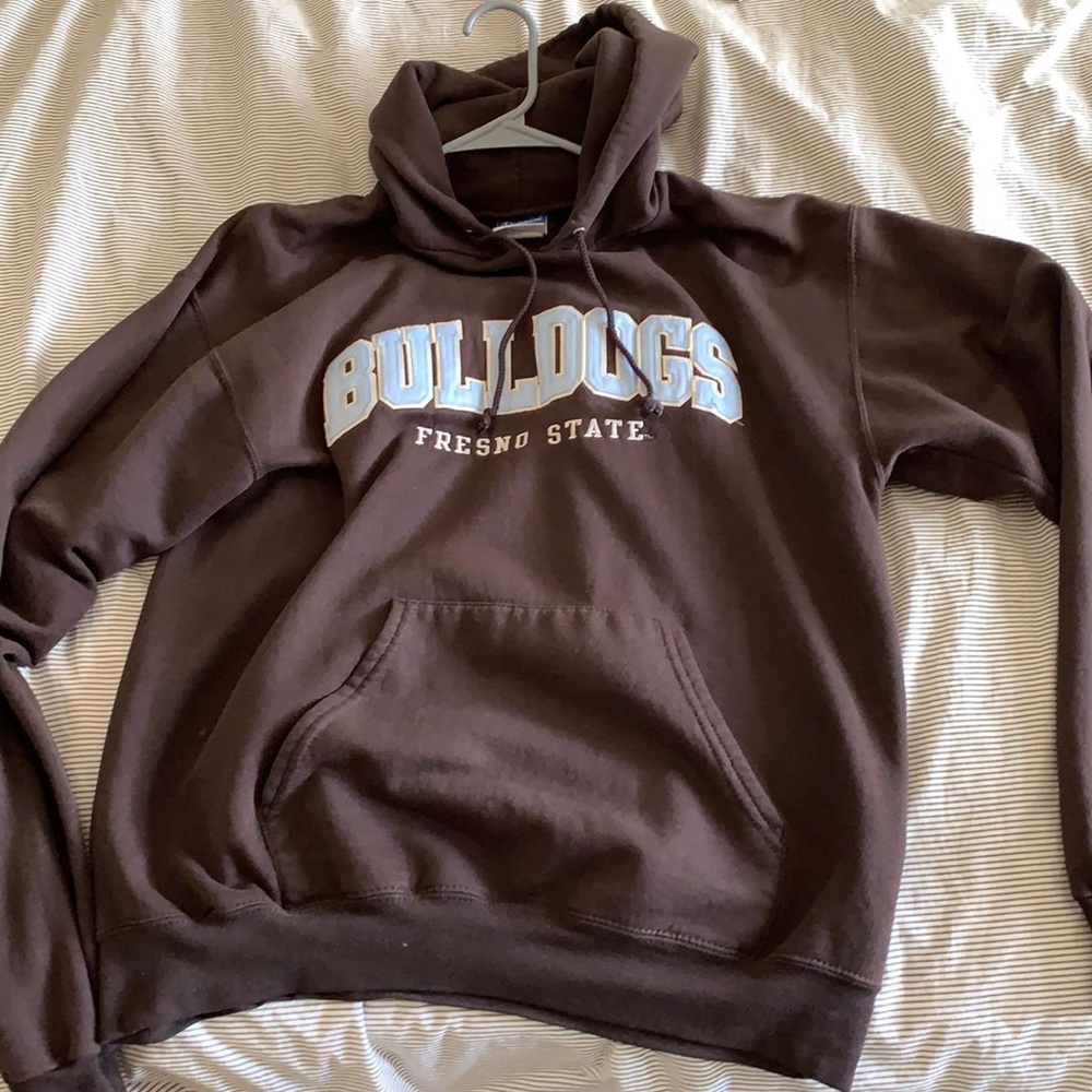 Fresno state brown champion sweatshirt